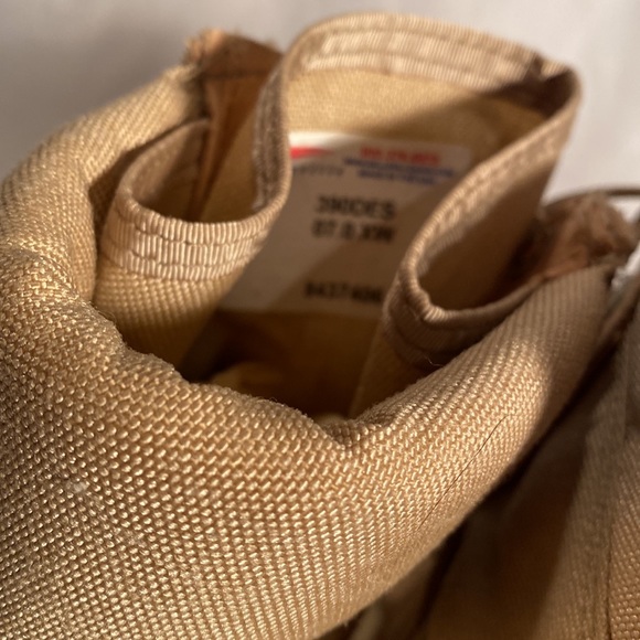 Belleville 390 DES mens hot weather dessert tan combat boots size 7 XW - Picture 6 of 7